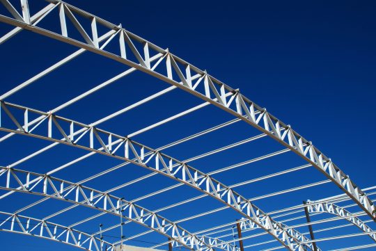 Metal structures for building